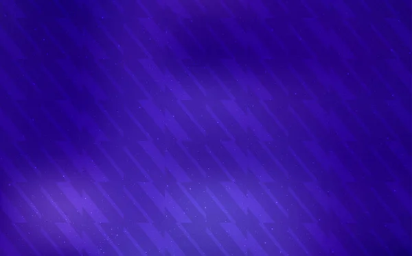 Plantilla de vector púrpura claro con palos repetidos. — Archivo Imágenes Vectoriales