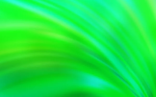 Светло-зеленый вектор размытый яркий узор. — стоковый вектор