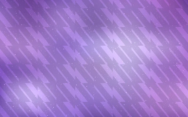 Texture vectorielle violet clair avec des lignes colorées. — Image vectorielle