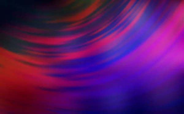 Dunkelblauer, roter Vektor abstrakter verschwommener Hintergrund. — Stockvektor