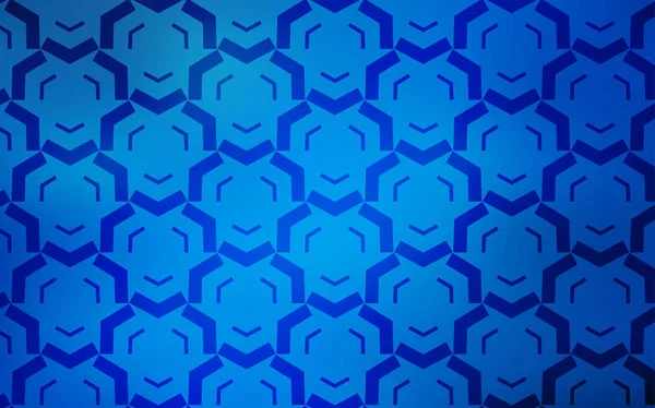 Fondo vectorial azul claro con líneas curvas. — Vector de stock