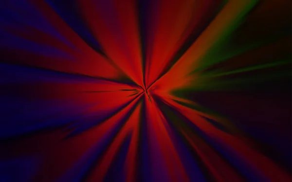 Sötétzöld, piros vektor színes absztrakt textúra. — Stock Vector