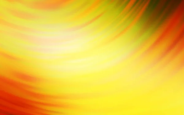Light Orange Vektor glänzend abstrakten Hintergrund. — Stockvektor
