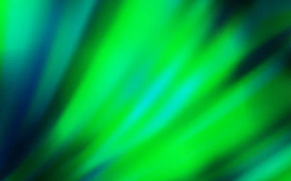 Светло-зеленый вектор абстрактный размытый фон. — стоковый вектор