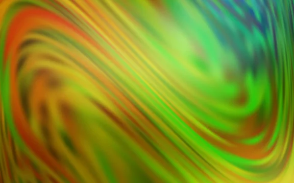 Verde claro, vector amarillo fondo abstracto colorido. — Vector de stock