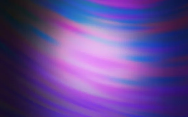 Fond vectoriel violet foncé avec lignes courbes. — Image vectorielle