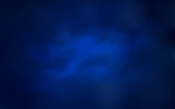 Σκούρο μπλε Διάνυσμα φόντο με αστρονομικό αστέρια. — Διανυσματικό Αρχείο