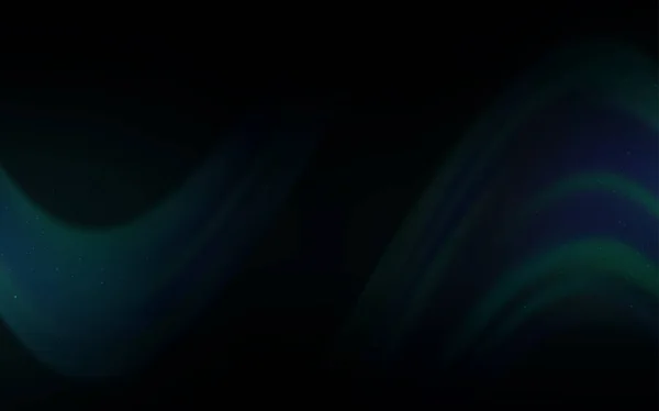 Modèle vectoriel bleu foncé avec étoiles du ciel nocturne . — Image vectorielle