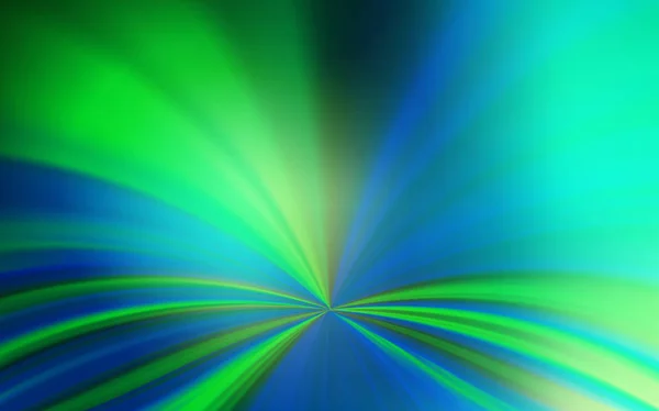 Vettore verde chiaro offuscata modello luminoso. — Vettoriale Stock