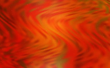 Açık kırmızı, gece gökyüzü yıldızlar ile sarı vektör deseni.