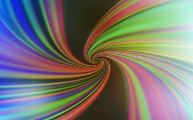 Açık Mavi, Eğri çizgileri olan sarı vektör arka planı.