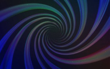 Açık mavi, kozmik yıldızlar ile kırmızı vektör düzeni.