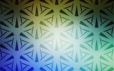  Düzen hatları, üçgen ile.