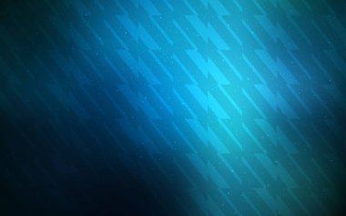 Koyu mavi vektör desen keskin çizgilerle.