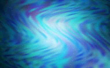 Astronomik yıldızlar ile açık mavi vektör arka plan.