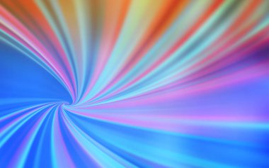 Açık Mavi, Sarı vektör soyut parlak şablon.