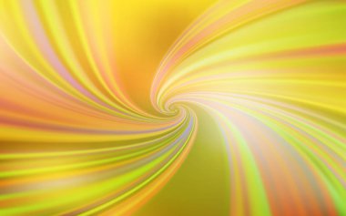 Açık Yeşil, wry çizgileri ile sarı vektör arkaplan.