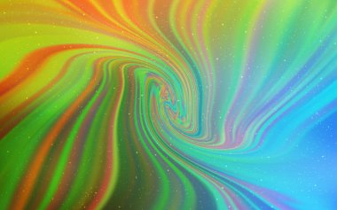 Açık mavi, Samanyolu yıldızlarıyla sarı vektör dokusu.