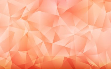 Işık Kırmızı vektör soyut çokgen şablon.