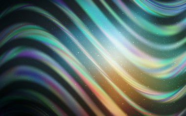 Açık mavi, uzay yıldızları ile kırmızı vektör şablonu.