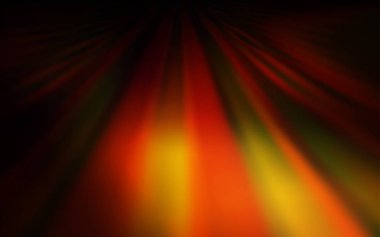 Koyu Turuncu vektör parlak şablonu bulanıklaştırdı.