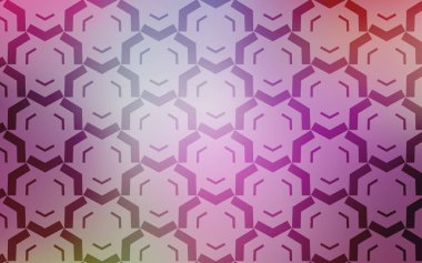 Açık Mor, eğri çizgileri olan pembe vektör arkaplanı.