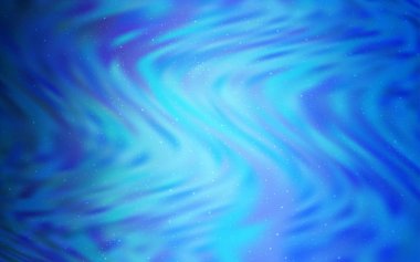 Astronomik yıldızlar ile açık mavi vektör arka plan.