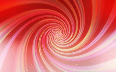 Işık kırmızı vektör arka plan gökada yıldız ile.