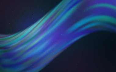 Koyu Pembe, Galaksi yıldızları ile mavi vektör arka plan.