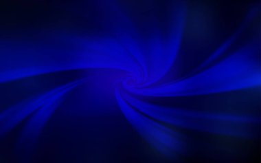 Koyu mavi vektör parlak şablonu bulanıklaştırdı.