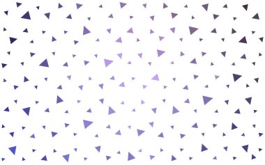 Açık Mor vektör çokgen deseni.