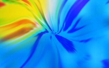 Açık Mavi, wry çizgileri ile sarı vektör arkaplan.