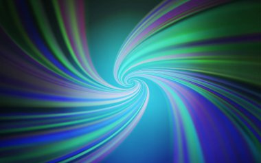 Açık Mavi, Wry çizgileri ile yeşil vektör düzeni.