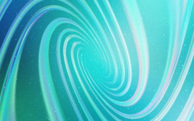 Gece gökyüzü desenle ışık yeşil vektör yıldız.