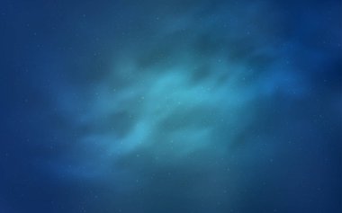 Astronomik yıldızlar ile açık mavi vektör arka plan.