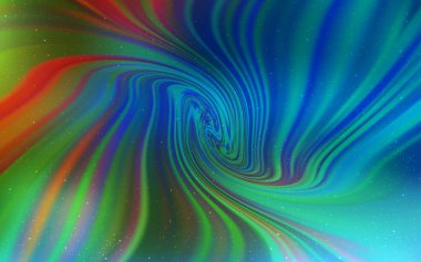 Açık Mavi, Samanyolu yıldızile kırmızı vektör doku.