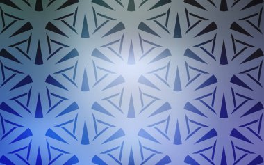 Üçgenli hafif Mavili vektör arkaplanı.