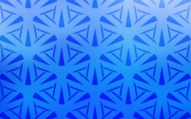  Çokgen tarzı ile desen.