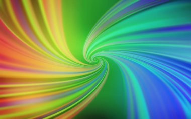 Açık Mavi, wry çizgileri ile sarı vektör arkaplan.