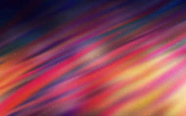 Koyu Mavi, Kozmik yıldızlarla sarı vektör düzeni.