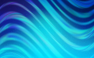 Açık Pembe, Gece gökyüzü yıldızları ile Mavi vektör deseni.