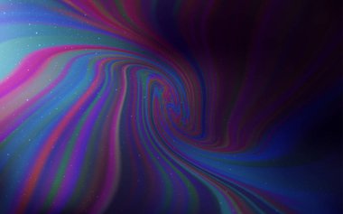 Galaksi yıldızları ile koyu mor vektör arka plan.