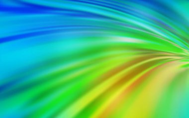 Açık Mavi ve Yeşil vektör soyut parlaklığı bulanıklaştırdı.