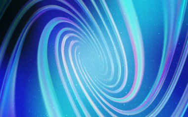 Açık Pembe, Astronomik yıldızlarla mavi vektör arka plan.