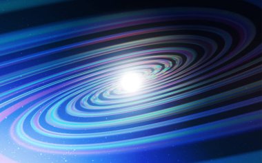 Koyu mavi vektör arka plan astronomi yıldız ile.