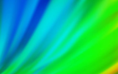 Açık Mavi ve Yeşil vektör soyut parlaklığı bulanıklaştırdı.