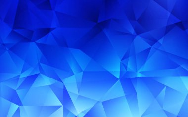 Hafif BLUE vektör soyut mozaik arkaplan.