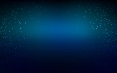 Koyu mavi vektör arka plan gökada yıldız ile.