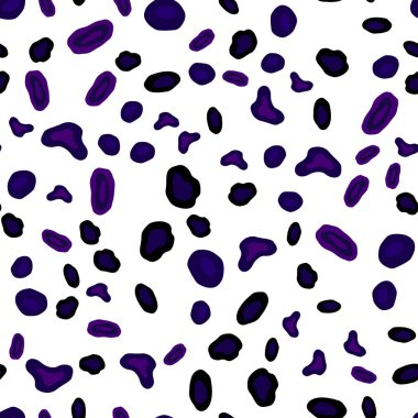 Kabarcıklar ile Koyu Mor vektör dikişsiz arka plan.