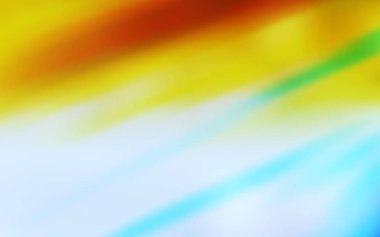 Açık mavi, vektör desen keskin çizgilerle sarı.